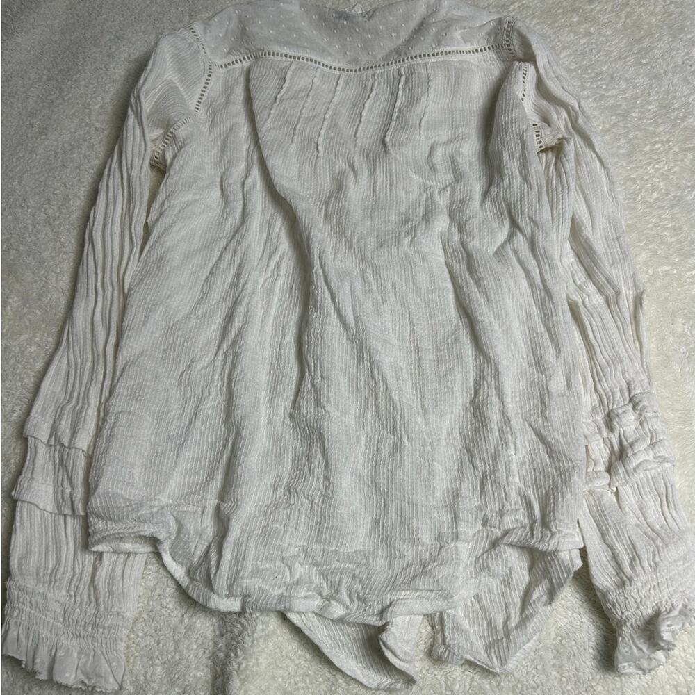 Faherty Willow Blouse Size Small - image 7